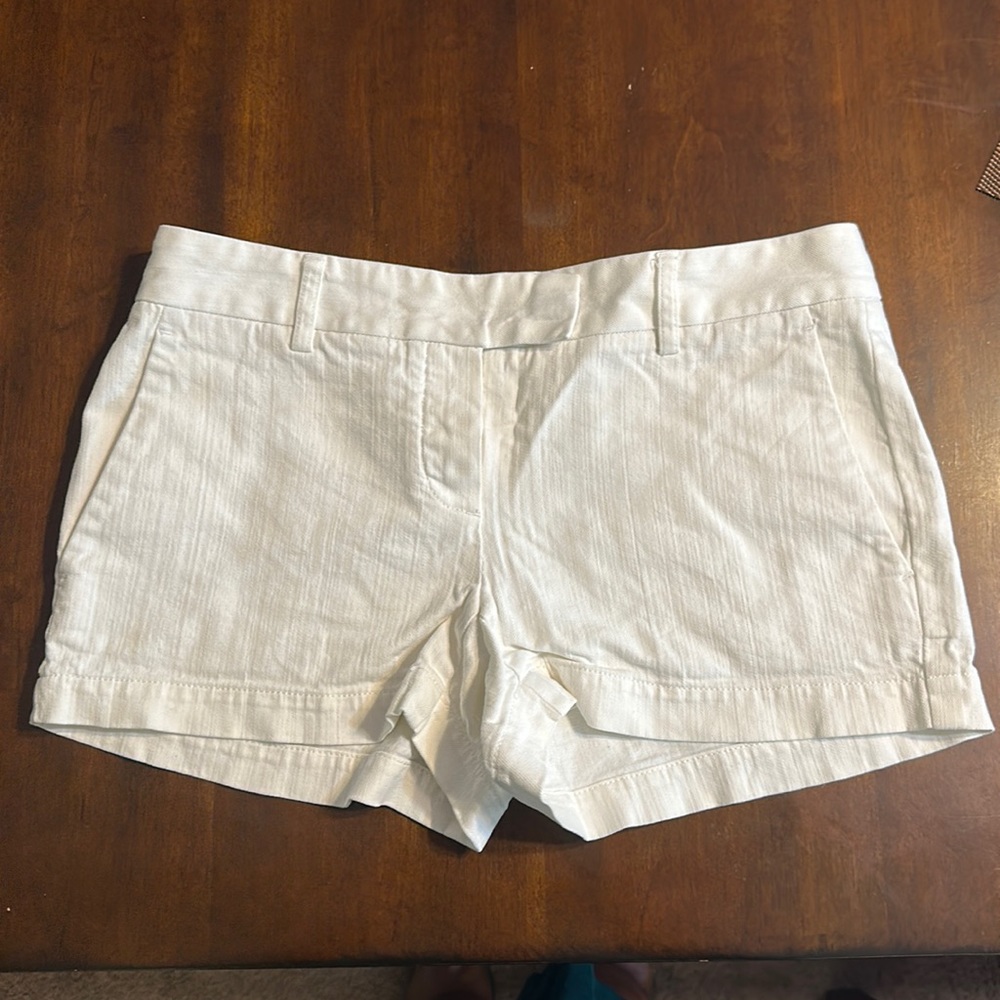 Theory white woman’s shorts